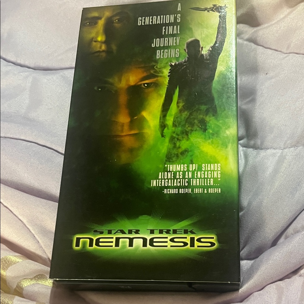 Star Trek nemesis VHS